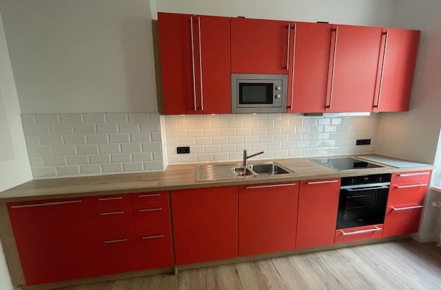 Küche Holz und Lack